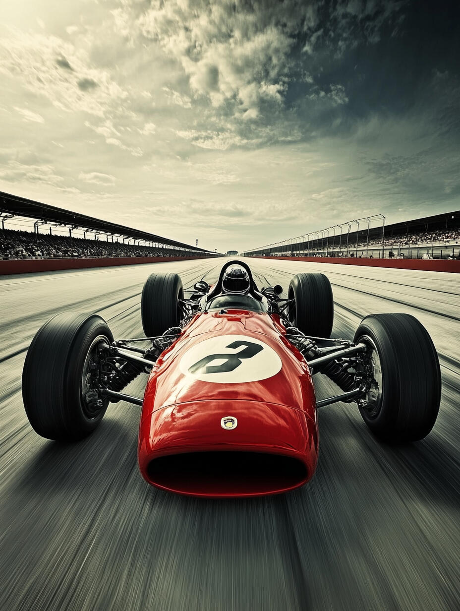 Race car Indy 500 race car